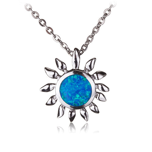 sunflower pendant
