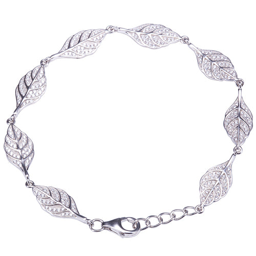 maile leaf bracelet