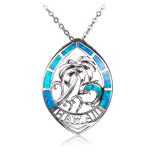 opal pendant