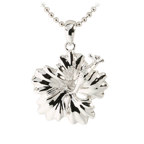 hibiscus pendant
