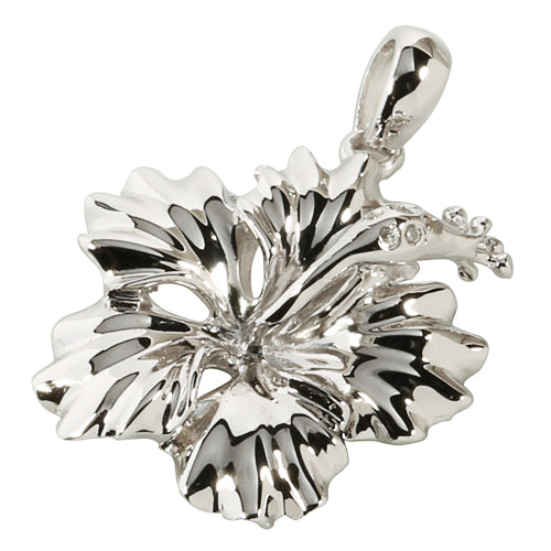 hibiscus pendant