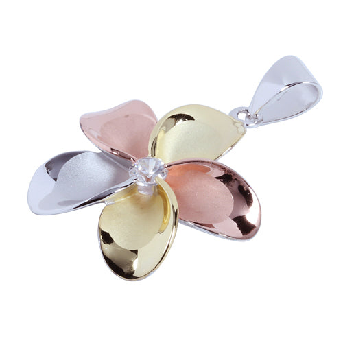 plumeria pendant