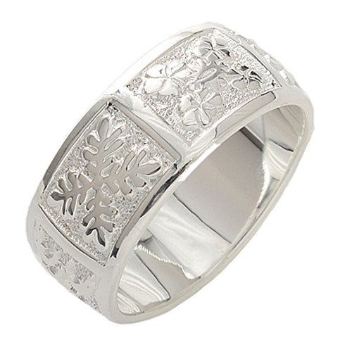 hawaiian ring silver hawaiian ring hawaiian heirloom ring