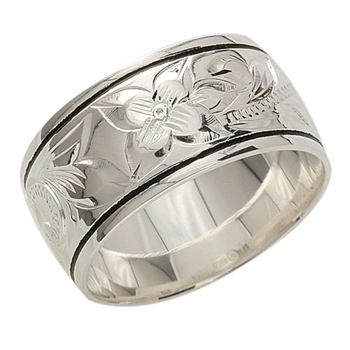 hawaiian ring silver hawaiian ring hawaiian heirloom ring