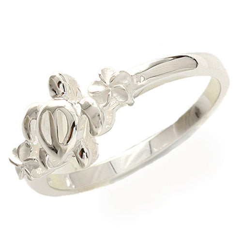 plumeria ring flower ring