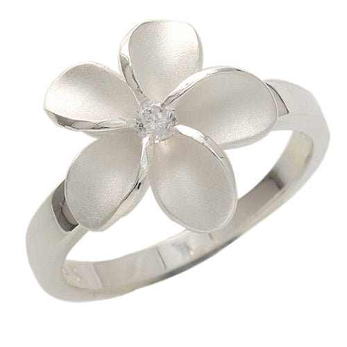 Plumeria Ring flower ring