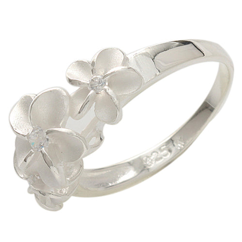 Plumeria Ring flower ring