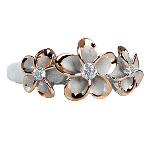 Plumeria Ring flower ring