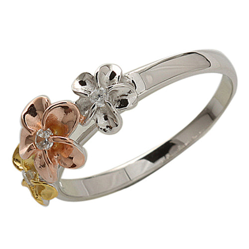 Plumeria Ring flower ring
