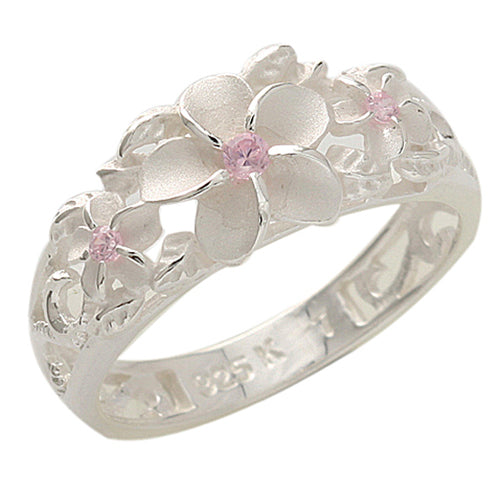 Plumeria Ring flower ring