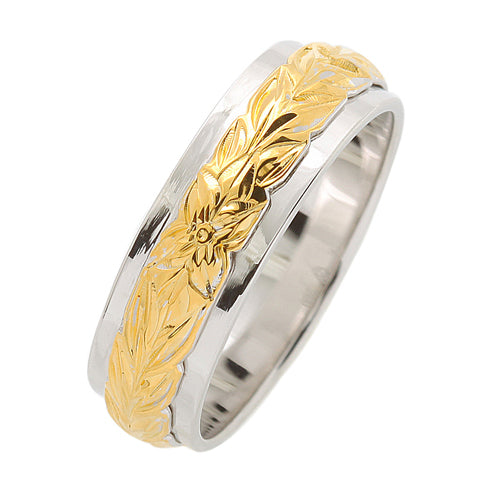 hawaiian heirloom ring silver scroll ring