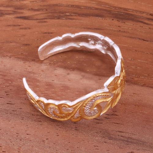 6mm Hawaiian Scroll Cut Out Edge Toe Ring